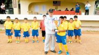花蓮縣瑞北國小以全勝戰績獲Conti學童盃足球賽國小U10歲組冠軍。